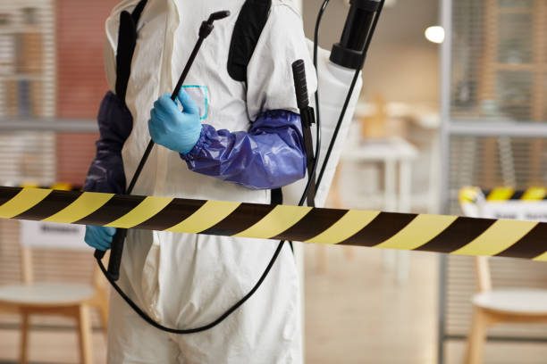 Professional Blood Cleanup technician working in Long Valley, NJ